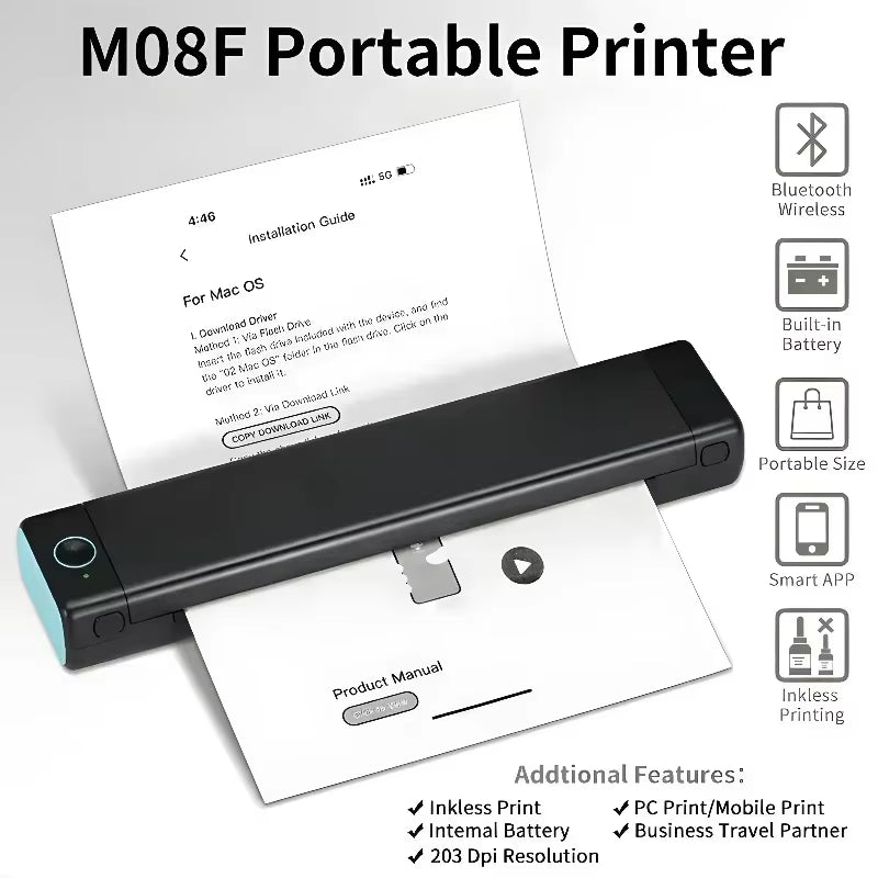 A4 Portable Thermal Printer